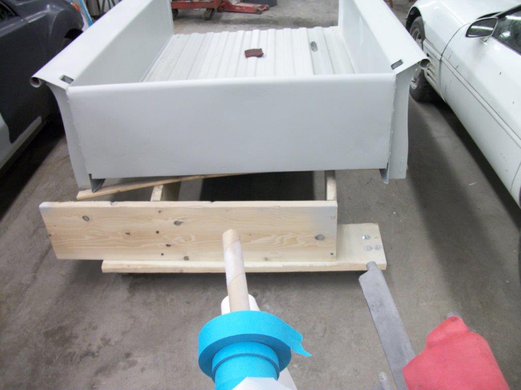 We applied undercoating on frame and under body panels